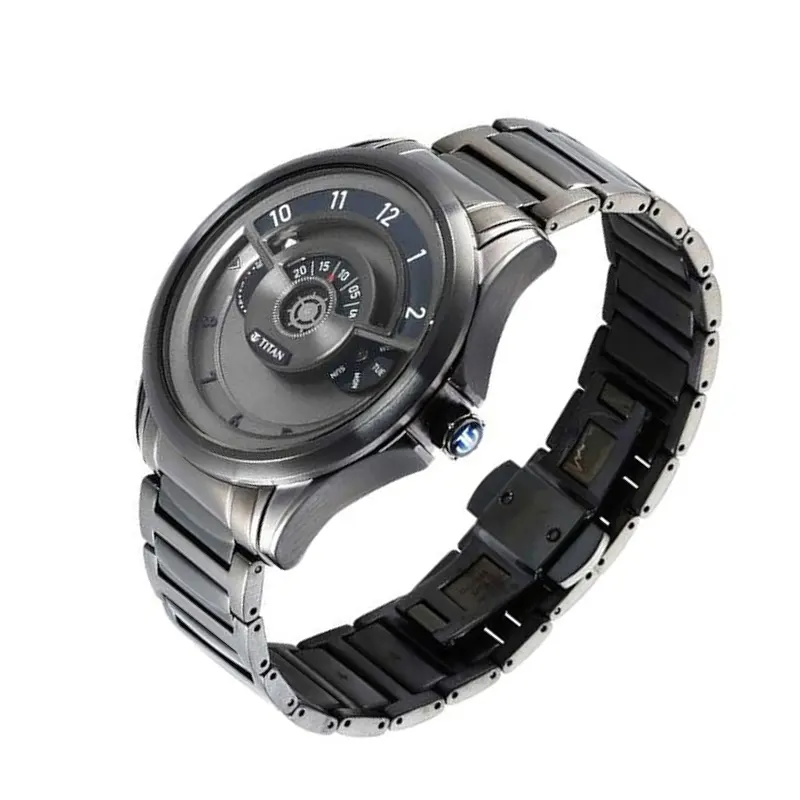 Titan Maritime Anthracite Dial Men's Watch- 1830QM01